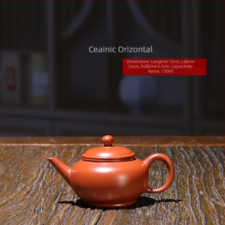 Ceainic din lut roșu, nivel începător, parțial manual, capacitate mică