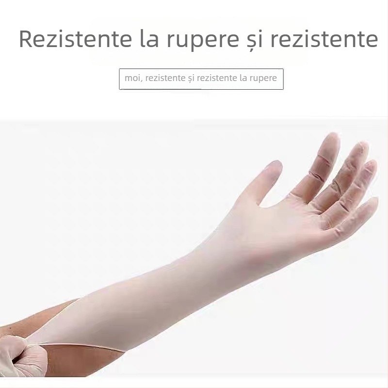 Mănuși de unică folosință, de calitate alimentară, pentru bucătărie și spălat vase, impermeabile și durabile, pentru uz casnic