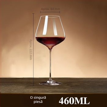 Pahar de vin roșu din cristal, de înaltă calitate, pentru uz casnic, stil minimalist modern, capacitate 1000 ml sau mai mult