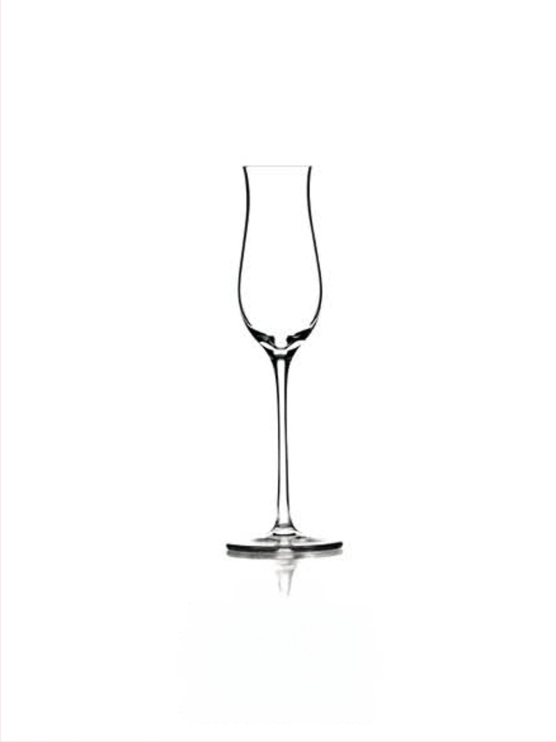 Pahar de vin în formă de lalea, cristal fără plumb — set cu pahare pentru alb, șampanie, roșu și aromă, lucrat manual