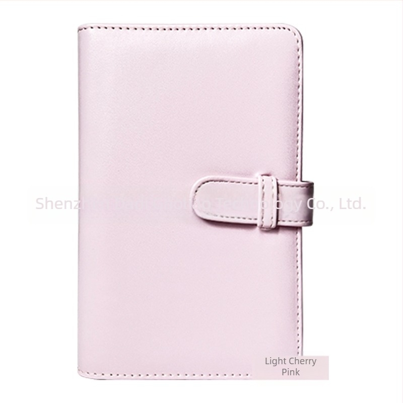 Polaroid Mini12 album foto PU de 3 inch, cu pagini intercalate și buzunar pentru carduri de vizită, capacitate mare de stocare a fotografiilor, 108 pagini