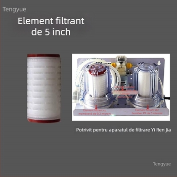 Cartuș filtrant cu membrană ultrafină, de 5, 10 și 20 de inci, pentru lichior, vin de fructe și băuturi de casă