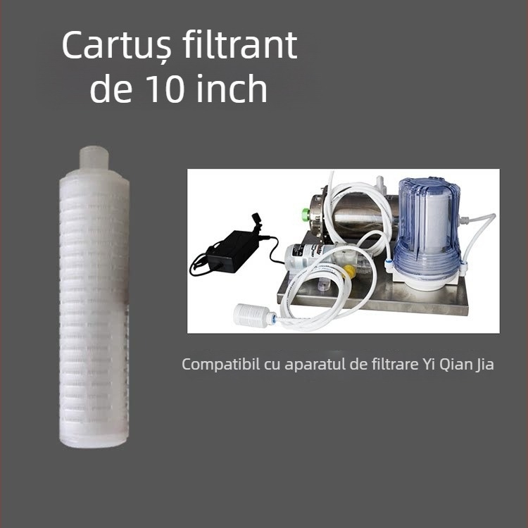 Cartuș filtrant cu membrană ultrafină, de 5, 10 și 20 de inci, pentru lichior, vin de fructe și băuturi de casă