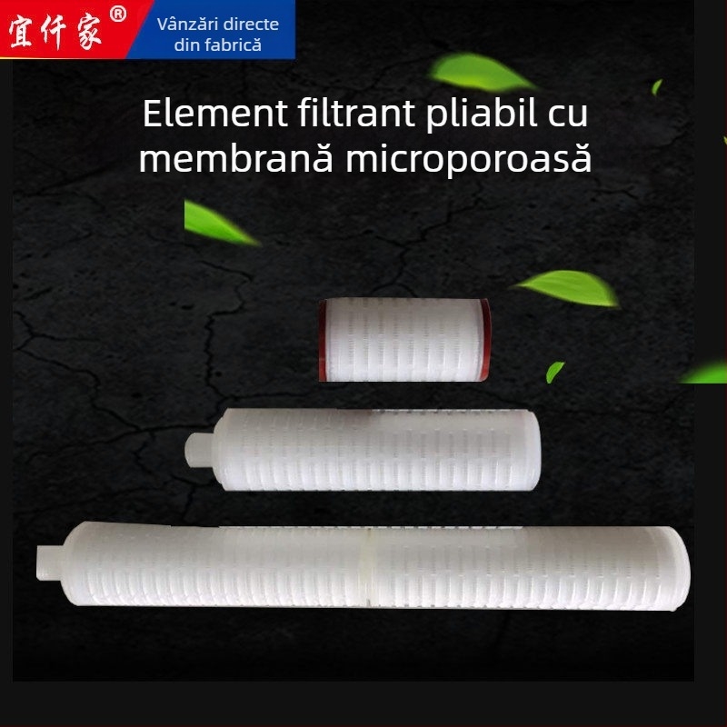 Cartuș filtrant cu membrană ultrafină, de 5, 10 și 20 de inci, pentru lichior, vin de fructe și băuturi de casă