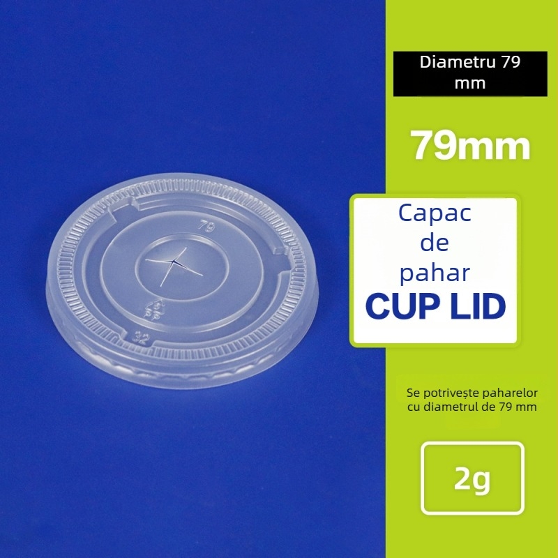Pahar de hârtie de unică folosință pentru băuturi reci, cu capac, dublu film, îngroșat, 201–300 ml, la vânzare en gros