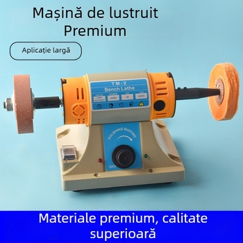 Mașină compactă de șlefuire, lustruire și gravare pentru nefrită și piatră, tip industrial