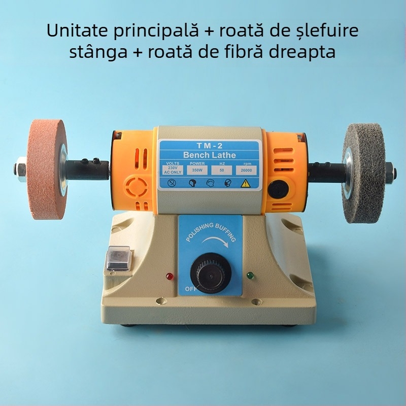 Mașină compactă de șlefuire, lustruire și gravare pentru nefrită și piatră, tip industrial
