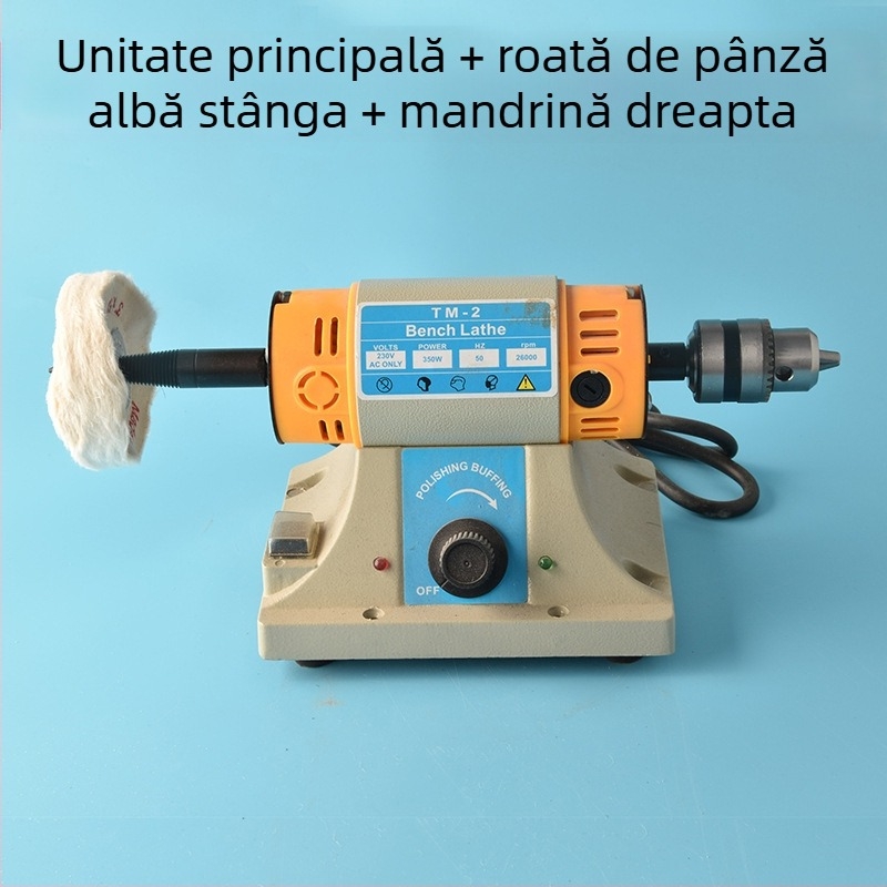 Mașină compactă de șlefuire, lustruire și gravare pentru nefrită și piatră, tip industrial