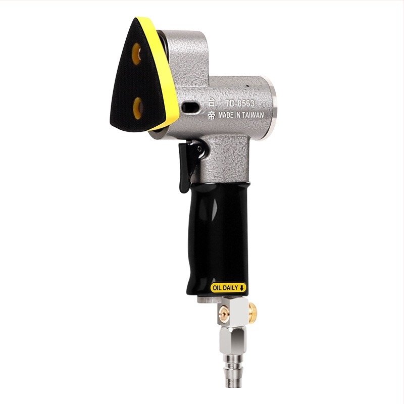 TD8560 Sistem pneumatic de șlefuit cu șlefuire în linie dreaptă, șlefuitor triunghiular și mișcare oscilantă stânga-dreapta