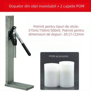Presă de dopuri pentru sticle de vin din oțel inoxidabil pentru vin de casă