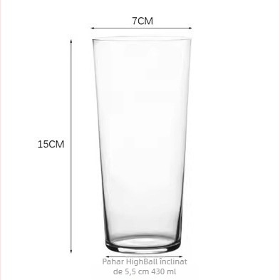 Pahar de cocktail din cristal în stil japonez Kimura Haibo — pahar ultra-subțire pentru whisky, pahar pentru gin & tonic, pahar pentru băuturi lungi