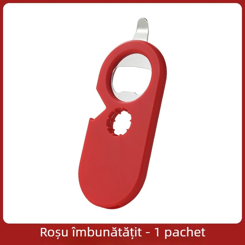 Deschizător magnetic pentru sticle cu magnet de frigider – deschizător multifuncțional pentru capace de bere