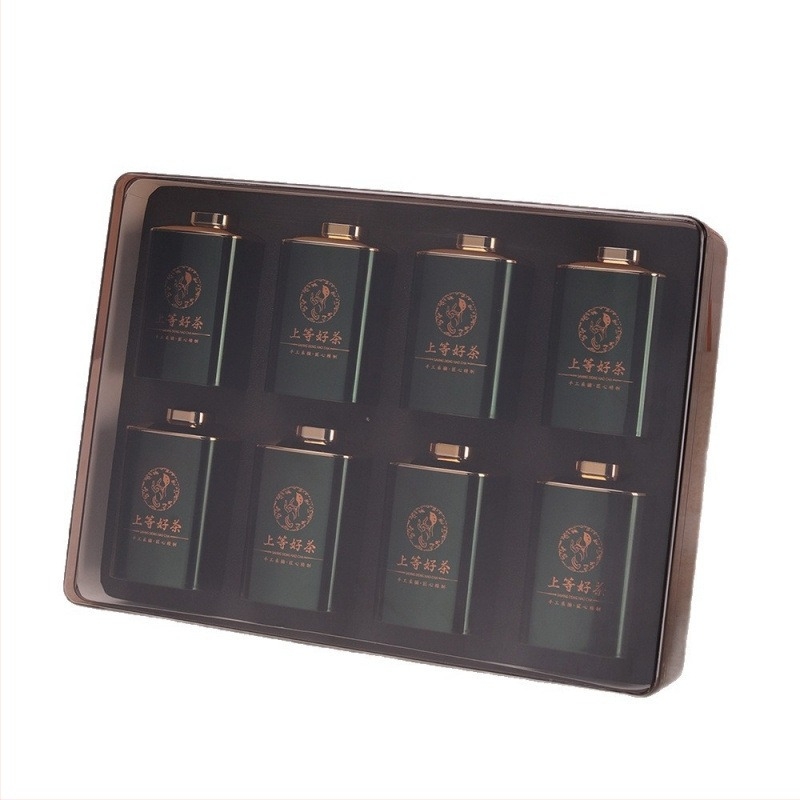 Cutie cadou premium pentru ceai Longjing – ceai verde cu ambalaj UV