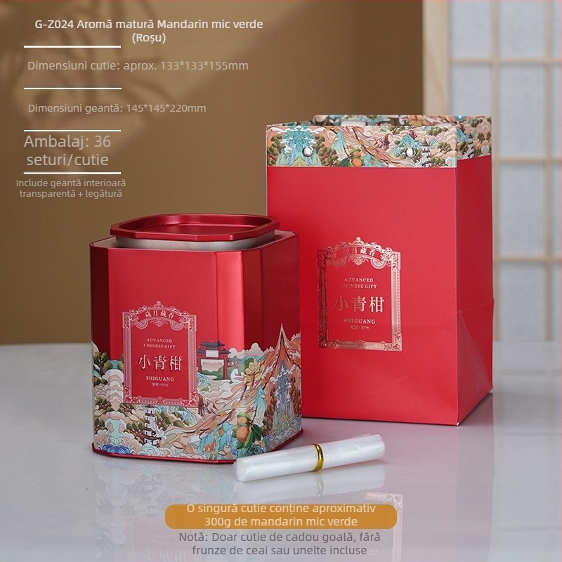 Cutie cadou goală pentru ceai cu borcan de depozitare de 0,5 kg