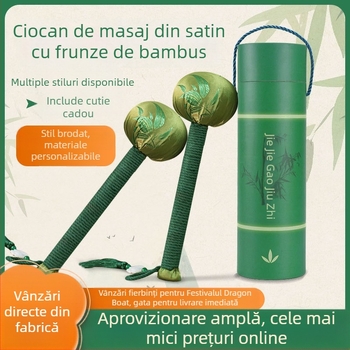 Cioc de sănătate cu frunze de bambus și mugwort – masaj pe meridiane, finisaj satinat