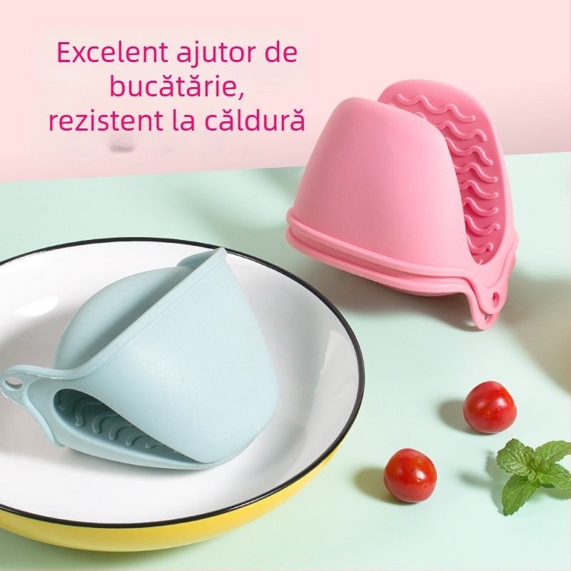 Clip de mână din silicon, izolație termică pentru bucătărie, cuptor și microunde