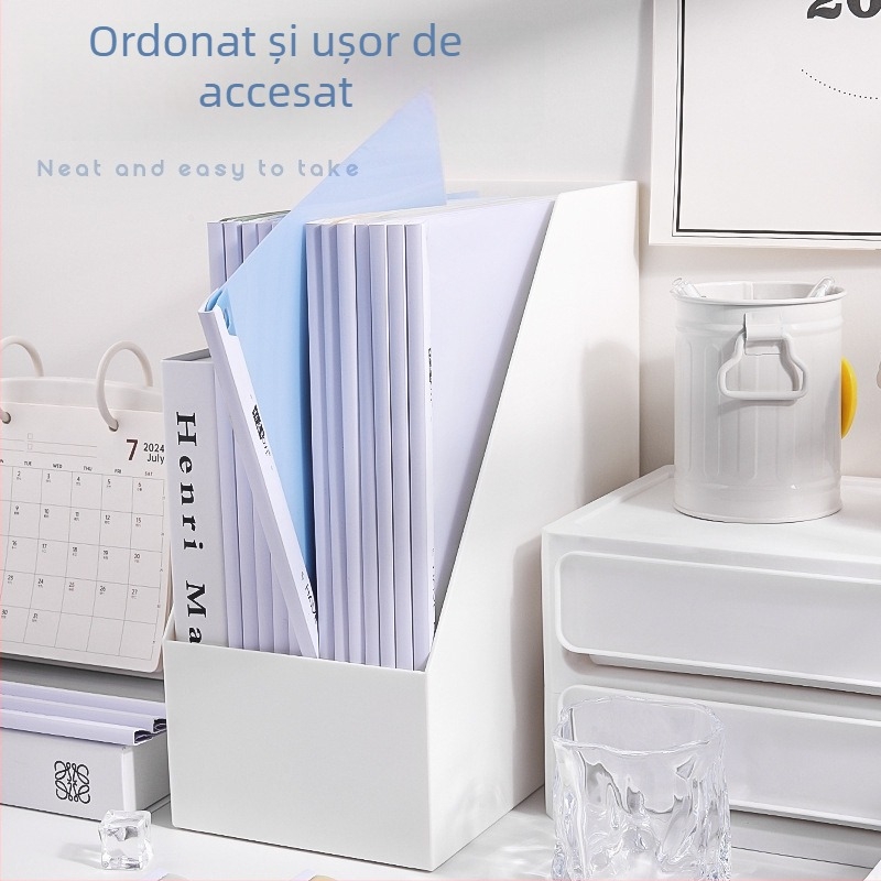 Dosar A4 cu clemă rotativă, design elegant, capacitate mare de stocare