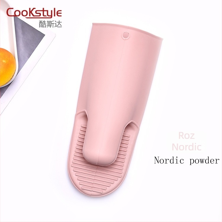 Mănuși din silicon pentru bucătărie, rezistente la temperaturi înalte pentru cuptor și microunde, antiderapante și izolație termică pentru gătit