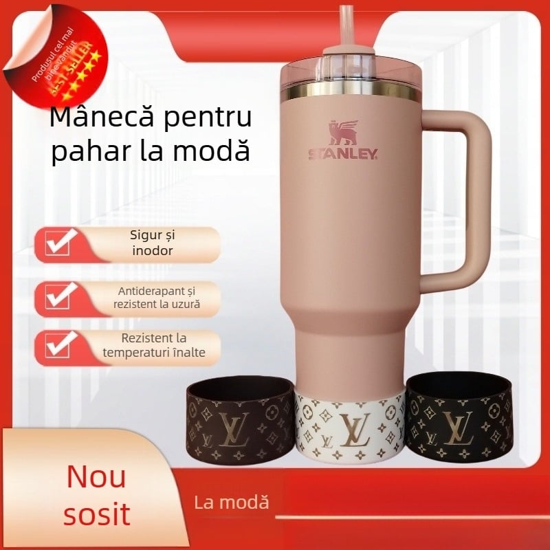 Capac pentru suport pahare auto, universal, 7,5–8,5 cm, elastic, rezistent la căldură