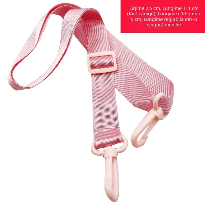 Husă din material textil pentru cana de ceai cu curea crossbody, design iepuraș drăguț, izolație