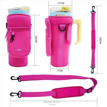 Husă izolată pentru 40oz Stanley, cu mâner de purtare