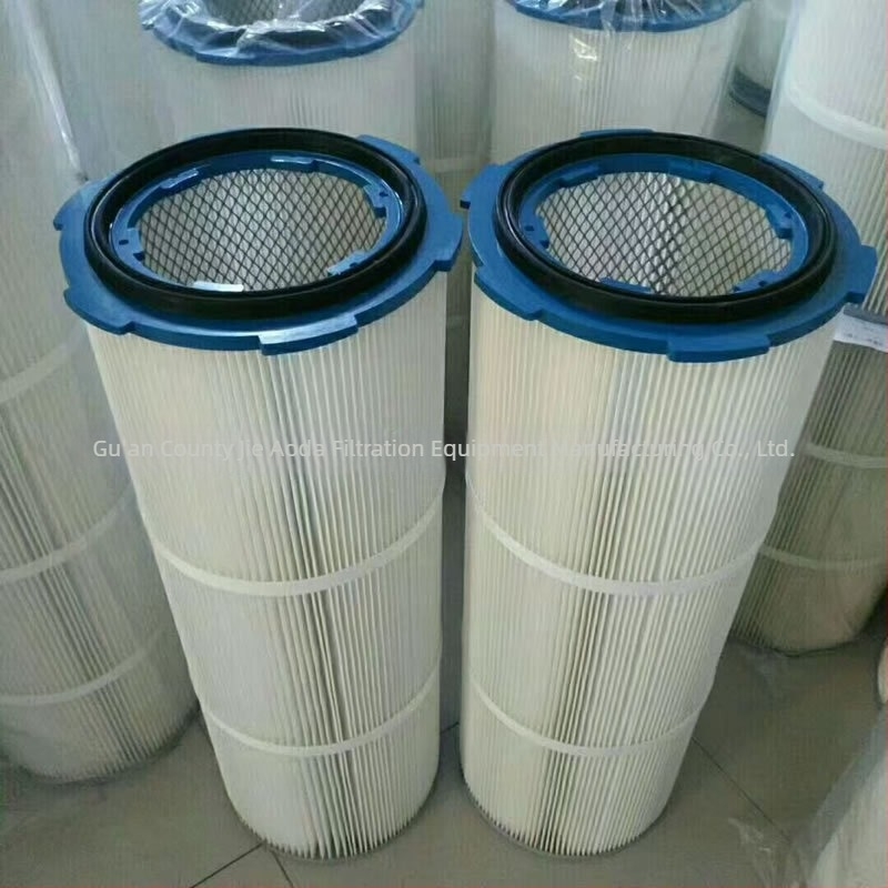 Filtru de praf industrial cu deblocare rapidă pentru șlefuire și camera de pudrare, rezistent la flăcări, antistat, element filtrant pentru reciclarea plasticului