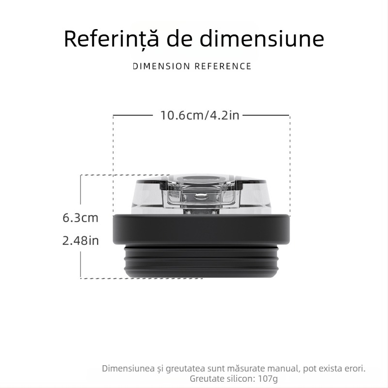 Capac de înlocuire din silicon Stanley pentru termos 40oz/30oz, protecție împotriva prafului