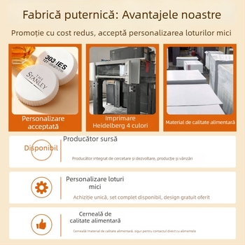 Capace personalizate de unică folosință pentru pahare de vin din hârtie; pentru hoteluri, KTV, baruri și restaurante; capace pentru pahare pentru saloane de coafură