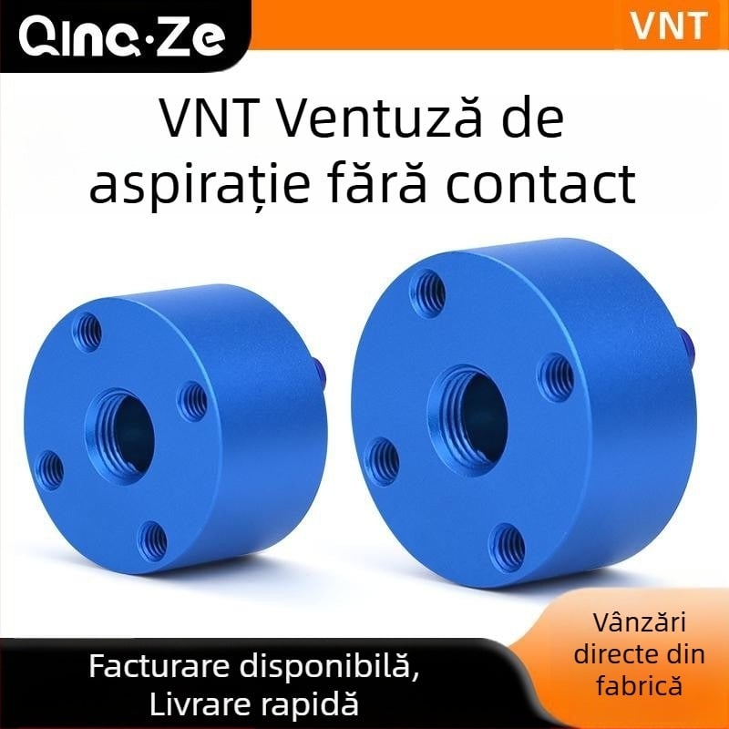 Qingze Cupă de vid pneumatic poroasă, fără contact, pentru manipulatori industriali, Dimensiuni 20/30/40/60