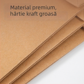 Deli 8383 serie Mapă din kraft, format A4, 250 g, documente mixte, dosar pentru licitații