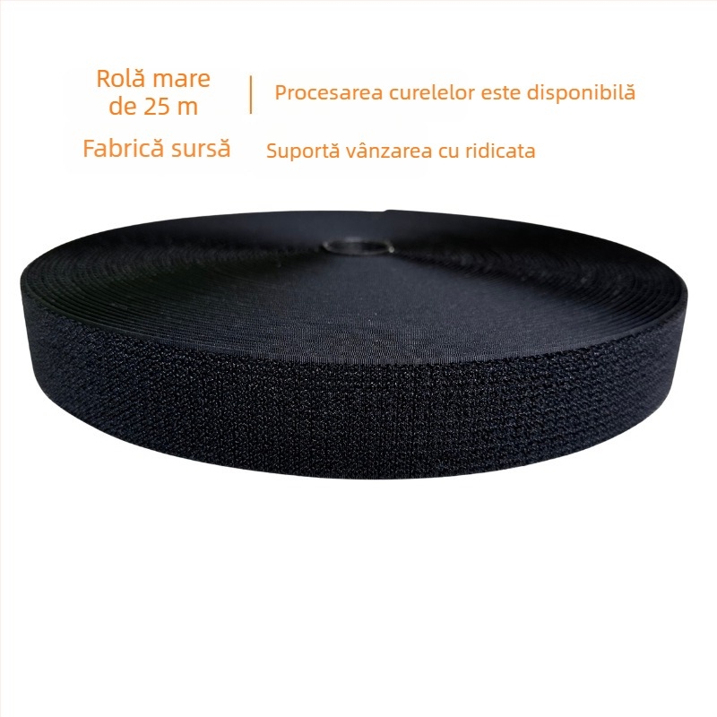 Bandă din nylon pentru organizarea cablurilor, cu Velcro, reutilizabilă