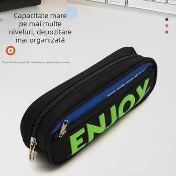 Penar cu capacitate mare, design creativ și simplu, pentru elevi, penar școlar în tendințe