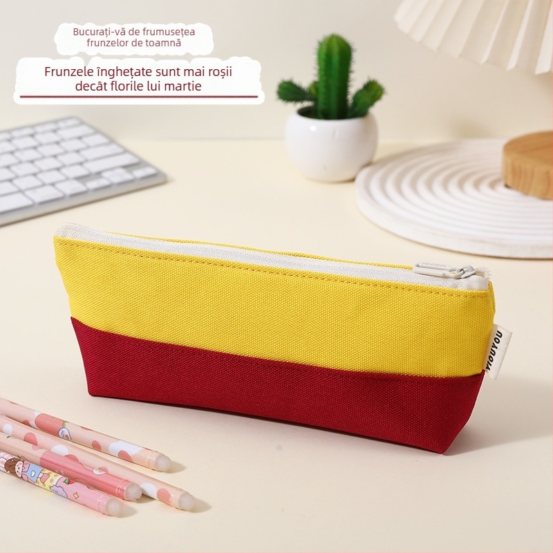  penar din pânză Oxford, în formă de barcă, multicolor, organizator pentru elevi, cu capacitate mare, multifuncțional