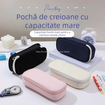 Penar din Oxford, minimalist, capacitate mare, culoare solidă, stil coreean