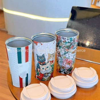 Termos de cafea din oțel inoxidabil 304, capacitate mare, izolație, pentru birou, casă și mașină, utilizare în exterior