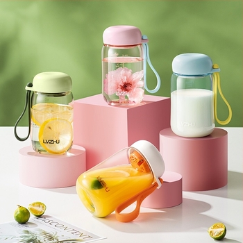 Perla Verde Tritan pahar de apă, model nou 2026, shaker lapte-cafea, compact și portabil, pahar din plastic rezistent la temperaturi înalte