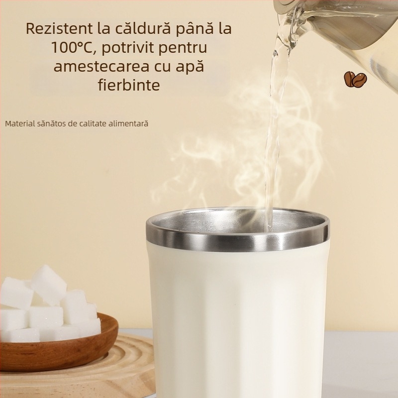 Ceașcă automată de amestec cu încărcare wireless, portabilă, electrică, cu rotație magnetică pentru lapte și cafea