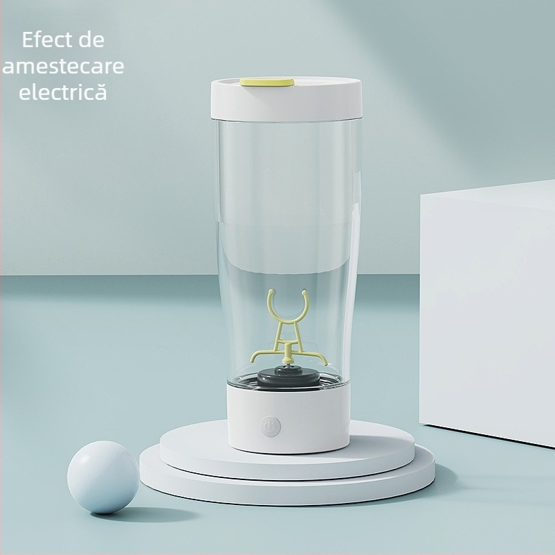 Shaker automat cu încărcare magnetică pentru cafea, milkshake și băuturi sportive