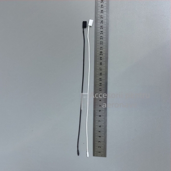Șnur de ceară în dungă, segment de 27 cm pentru agățare, șnur extins cu cataramă repetitivă, accesoriu pentru îmbrăcăminte