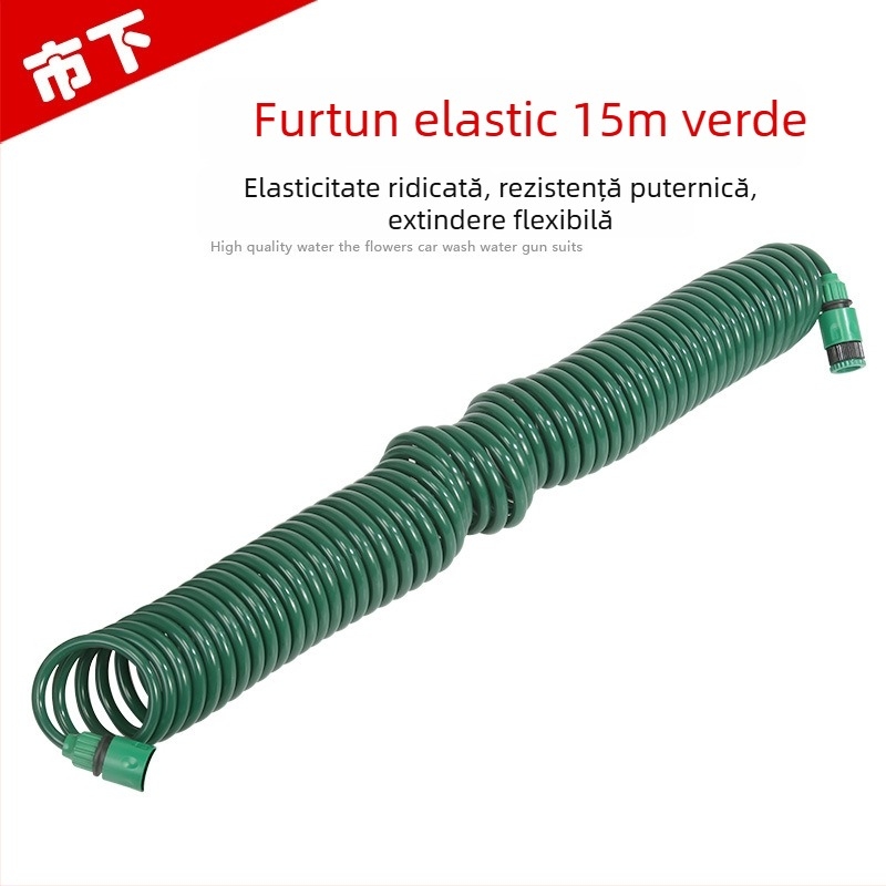 Furtun telescopic de înaltă presiune pentru spălarea mașinilor și udarea grădinii, pistol cu jet portabil