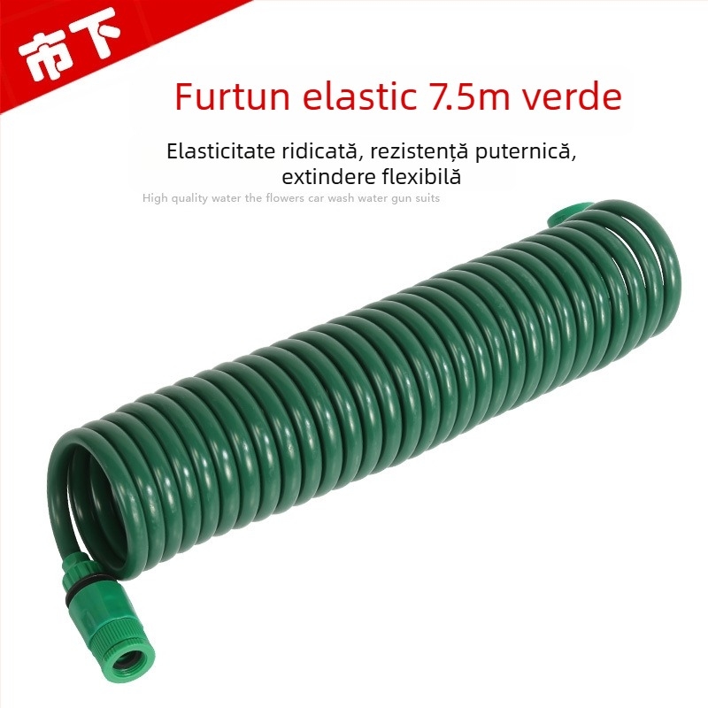 Furtun telescopic de înaltă presiune pentru spălarea mașinilor și udarea grădinii, pistol cu jet portabil