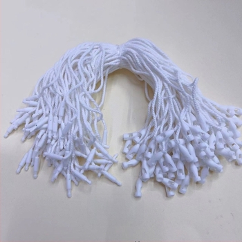 Șnur din bumbac cu pandantiv și suport pentru etichetă pentru îmbrăcăminte