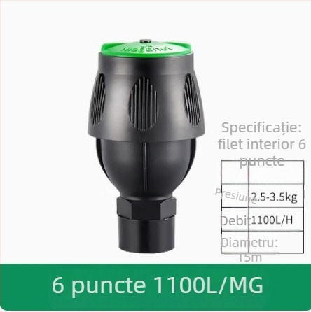 Duza automată rotativă 360° pentru irigarea grădinii și gazonului