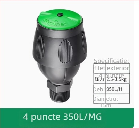 Duza automată rotativă 360° pentru irigarea grădinii și gazonului