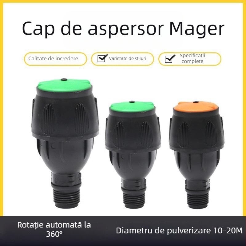 Duza automată rotativă 360° pentru irigarea grădinii și gazonului