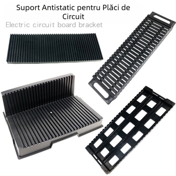 Suport antistat pentru plăci PCB, în formă de L, pentru tăvi SMT