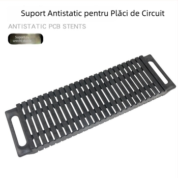 Suport antistat pentru plăci PCB, în formă de L, pentru tăvi SMT