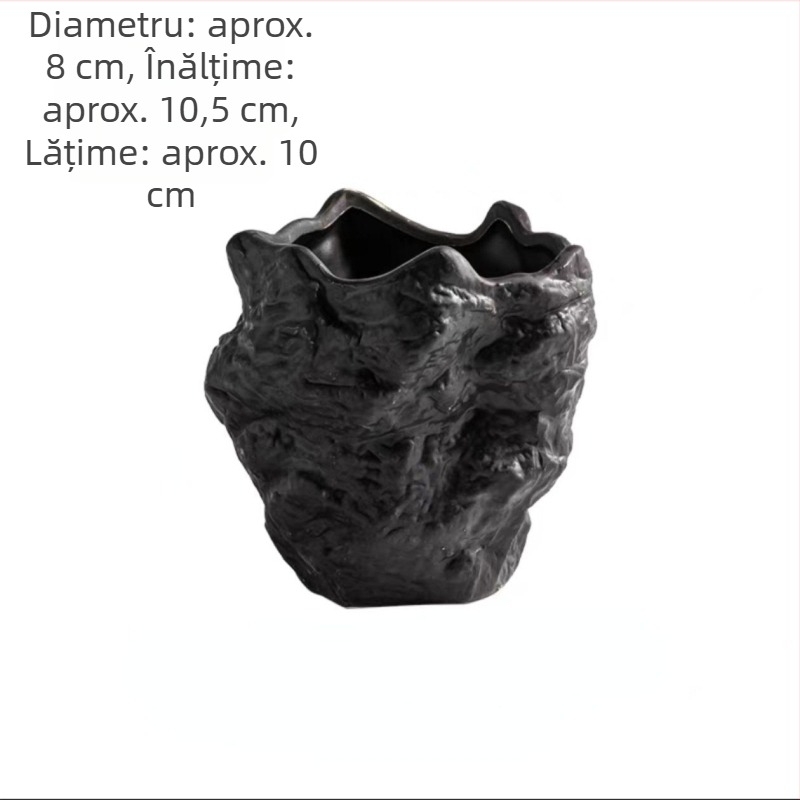 Ghiveci ceramic pentru orchidă, stil Nordic, de înaltă calitate, pentru birou de acasă