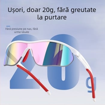 Ochelari de alergare pentru exterior cu protecție UV, rezistenți la vânt, polarizați, pentru maraton