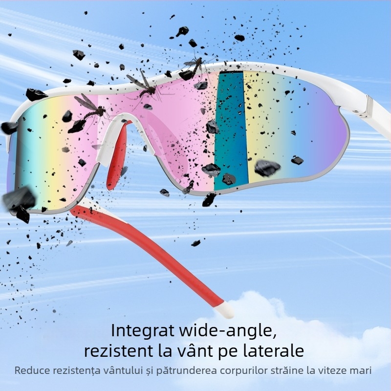 Ochelari de alergare pentru exterior cu protecție UV, rezistenți la vânt, polarizați, pentru maraton